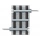 FasTrack(TM) Track w/Roadbed - 3-Rail -- 1-3/8′ Track Section No Roadbed, O, Lionel 612074