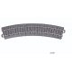 3-Rail C Track -- R1 Curve 14-3/16′ 36cm Radius, 30-Degree, HO, Marklin, Inc 24130