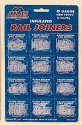 21st Century Track System(TM) Nickel Silver Rail w/Brown Ties - 3-Rail -- Rail Joiners - Plastic Insulated, O, Atlas O 6093