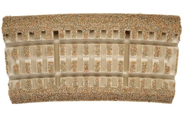 0-72 3-Rail Roadbed - Curved Sections -- 0-72 1/2 Curve, O, Atlas O 66063