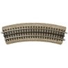 3-Rail Roadbed Curved Sections -- O-45 Curve, O, Atlas O 66045