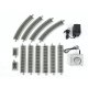 E-Z Track(R) Reversing System - Nickel Silver w/Gray Roadbed -- Power Pack, Auto-Reversing T, HO, Bachmann Industries 44547