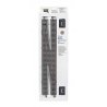 E-Z Track(R) w/Nickel Silver Rail & Gray Roadbed -- 6 Left Hand Remote Crossover Turnout, HO, Bachmann Industries 44575