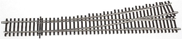Code 148 Solid Nickel Silver 2-Rail -- 5 Left Hand Turnout, O, Atlas O 7024