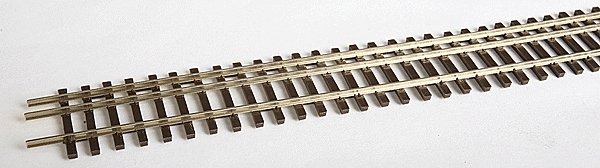 Code 70 Dual Gauge HO/HOn3 Flex-Track(TM) -- Nonweathered 3′ Section pkg(6), HOn3, Micro Engineering 10110