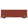 Sky Box Aerospace Flatcar with Cover - Ready to Run -- BNSF Railway (Boxcar Red), N, Intermountain Railway Company 6700002