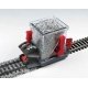 Ballast Spreader Car -- With Shutoff & Height Adjustment, HO, Bachmann Industries 39016