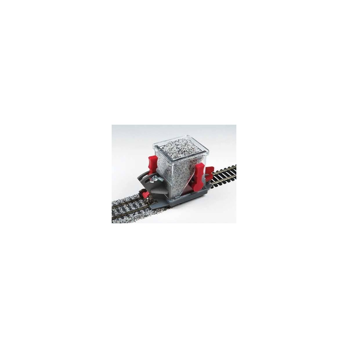 Ballast Spreader Car -- With Shutoff & Height Adjustment, HO, Bachmann Industries 39016