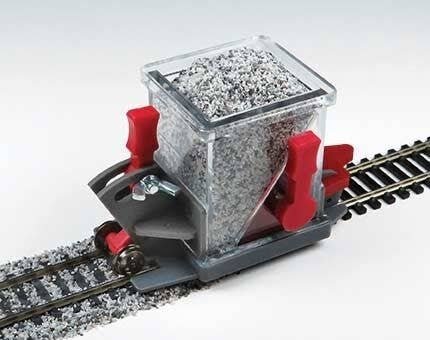Ballast Spreader Car -- With Shutoff & Height Adjustment, HO, Bachmann Industries 39016