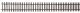 Standard Gauge Weathered Flex-Track(TM) - 3′ Sections pkg(6) -- Code 83 Rail w/Wood Ties, HO, Micro Engineering 12104