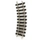Steel Alloy Track w/Plastic Ties - Curved -- pkg(4), G, Bachmann Industries 94501