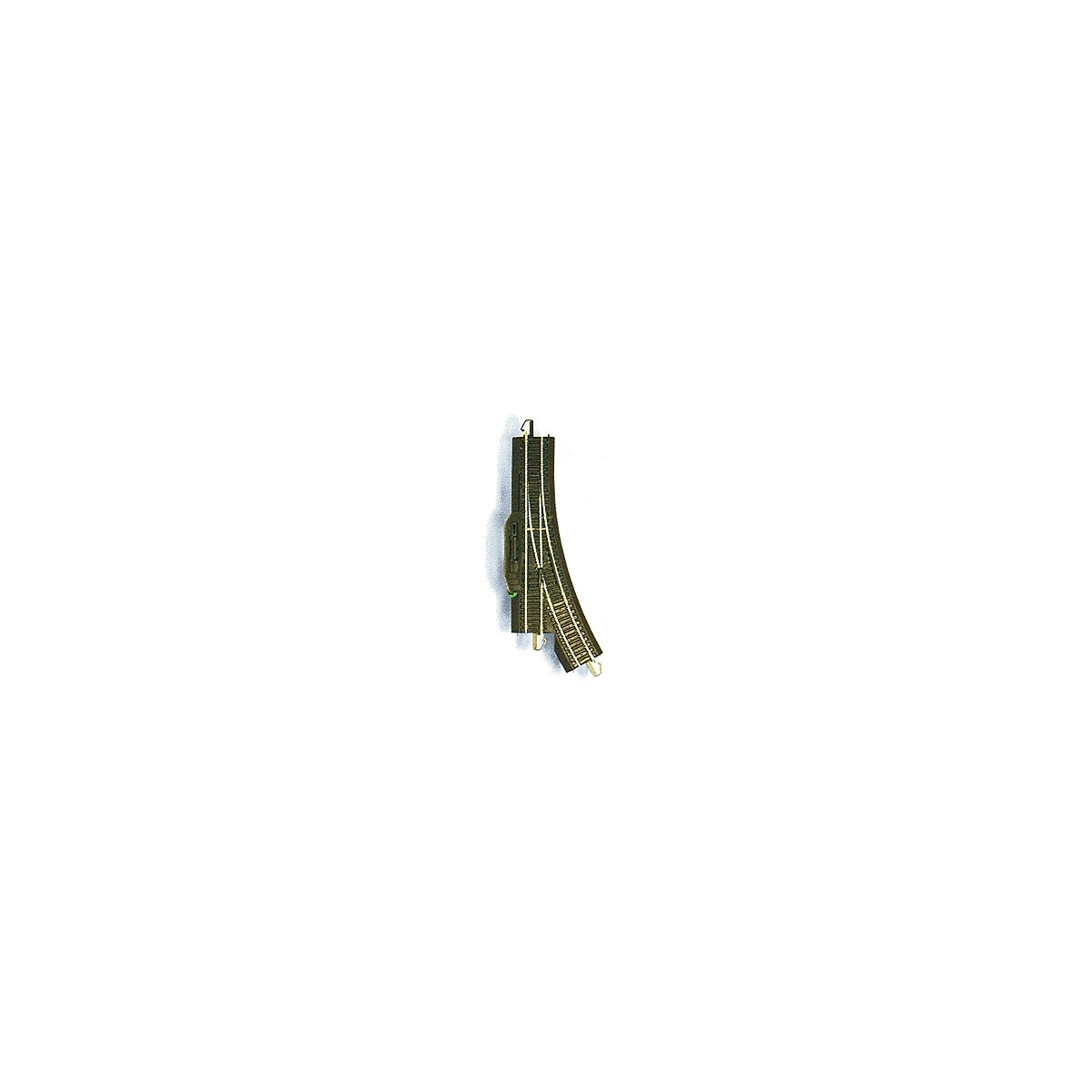 Remote-Control Turnout with Steel Rail - E-Z Track(R) -- Left Hand, HO, Bachmann Industries 44461