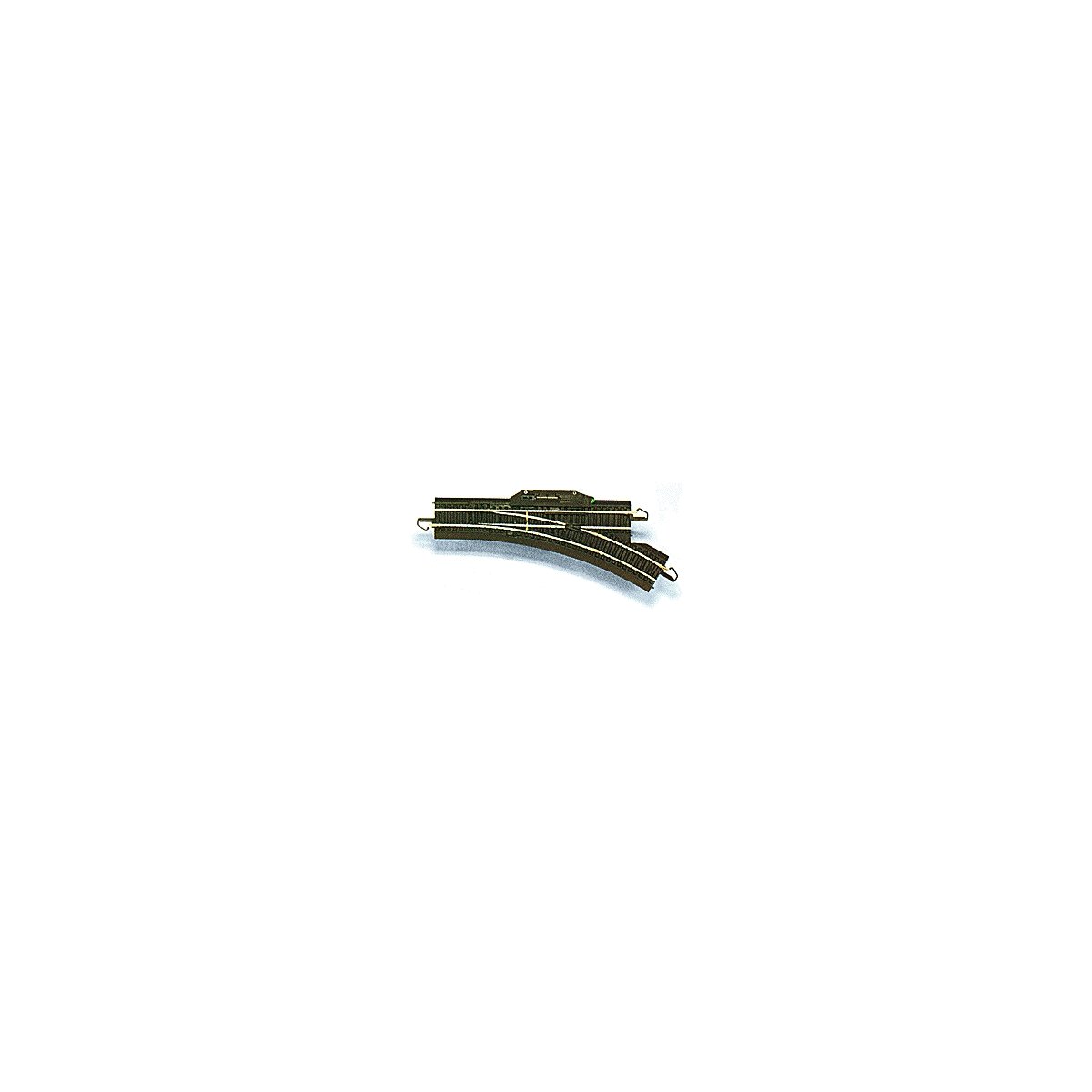 Remote-Control Turnout with Steel Rail - E-Z Track(R) -- Right Hand, HO, Bachmann Industries 44462