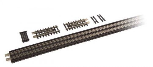 Code 100 Nickel Silver Bridge Track Set -- 36′ .9m Long, HO, WalthersTrack 10004