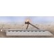 FasTrack(TM) Track w/Roadbed - 3-Rail -- Lighted Bumper 5′ 12.7cm pkg(2), O, Lionel 612035