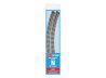 Code 80 Double Curve - Setrack -- Radius 4 - 333.4mm, 45 Degree pkg(4), N, Peco ST3019
