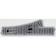 Manual Turnout - Unitrack -- Left-Hand, 9-3/4` 245mm Long, 19-1/4` 490mm Radius, HO, Kato USA Inc 2840