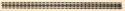 21st Century Track System(TM) Nickel Silver Rail w/Brown Ties - 3-Rail -- 40′ Custom Flex Track, O, Atlas O 6056
