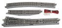 4 Electric (Remote) Turnout - Unitrack -- Right-Hand, N, Kato USA Inc 20221