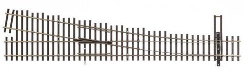 Code 70 Nickel Silver DCC Friendly Number 6 Turnout -- Right Hand, HO, WalthersTrack 70018