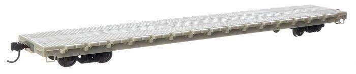 60′ Pullman-Standard Flatcar - Kit -- Undecorated (MTTX-Style for General Loading), HO, WalthersMainline 5300