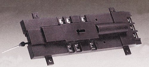 Track Accessories for HO/N Scale Switches -- Deluxe Under-Table Switch Machine (black), HO, Atlas Model Railroad Co. 66
