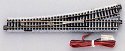 6 Electric Remote Turnout - Unitrack -- Left Hand, N, Kato USA Inc 20202