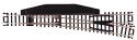 Code 80 No. 6 Manual Turnout (Switch) - Standard Line -- Right Hand, N, Atlas Model Railroad Co. 2707