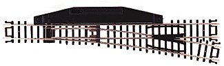 Code 80 No. 6 Manual Turnout (Switch) - Standard Line -- Right Hand, N, Atlas Model Railroad Co. 2707