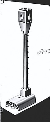 C-Track -- Light Mast for Uncouple Truck, HO, Marklin, Inc 74997