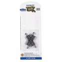 Crossing w/Nickel Silver Rail & Gray Roadbed - E-Z Track(R) -- 60-Degree, HO, Bachmann Industries 44542