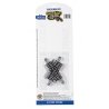 Crossing w/Nickel Silver Rail & Gray Roadbed - E-Z Track(R) -- 60-Degree, HO, Bachmann Industries 44542