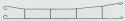 Marklin HO Catenary -- Catenary Transition Piece Length 5-9/16′ Pkg(3), HO, Marklin, Inc 70143