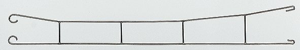 Marklin HO Catenary -- Catenary Transition Piece Length 5-9/16′ Pkg(3), HO, Marklin, Inc 70143