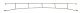 Marklin HO Catenary -- Catenary Wire Length: 6-13/16′ (For C,M Track) Pkg(5), HO, Marklin, Inc 70172