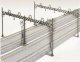 Four Track Catenary Poles -- Straight pkg(10), N, Kato USA Inc 23064