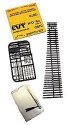 CVT Curvable Switch Kit -- Code 70 6 Right, HO, Central Valley 2672