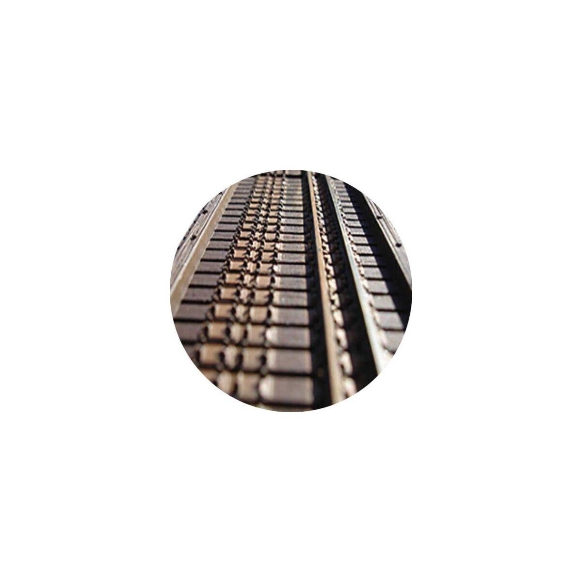 25` Bridge Tie Sections -- Eight Sections & Four 25` Stringers for Code 83 with Code 70 Guard Rai, HO, Central Valley 19008