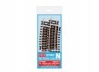 Code 80 1/2 Standard Curve - Setrack -- Radius 1 - 228mm, 11.25 Degree pkg(4), N, Peco ST3004