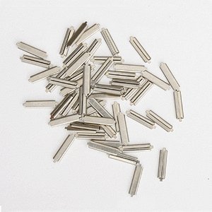Nickel-Silver Rail Joiners -- Code 70 pkg(50), All Scales, Micro Engineering 26070