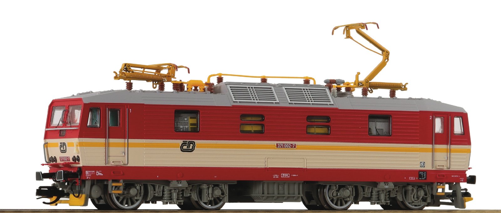 Electric locomotive 371 002-7, CD, TT, Roco 7580014