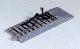 Straight Track - Unitrack -- With Bumper - 4-1/4′ 108mm pkg(2), HO, Kato USA Inc 2170