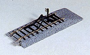 Straight Track - Unitrack -- With Bumper - 4-1/4′ 108mm pkg(2), HO, Kato USA Inc 2170