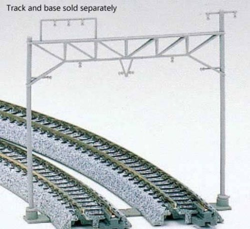 Catenary Poles & Accessories -- Double-Track Poles pkg(8), N, Kato USA Inc 230601