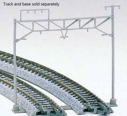 Catenary Poles & Accessories -- Double-Track Poles pkg(8), N, Kato USA Inc 230601