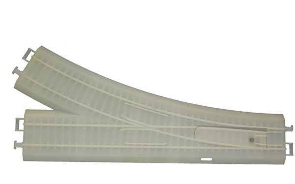 Manual Turnout (Switch) - Trainkids -- Glow in the Dark Right, HO, Atlas Model Railroad Co. 15000109