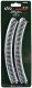 Curved Roadbed Track Section - Unitrack -- 45-Degree, 11′ 282mm Radius, N, Kato USA Inc 20110