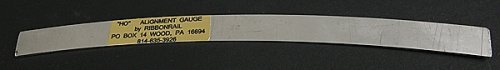10` Track Alignment Gauges - Curved -- 30` Radius, HO, Ribbonrail 1030