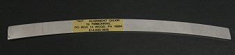 10` Track Alignment Gauges - Curved -- 26` Radius, HO, Ribbonrail 1026