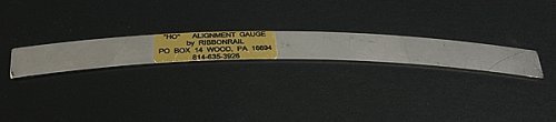 10` Track Alignment Gauges - Curved -- 28` Radius, HO, Ribbonrail 1028